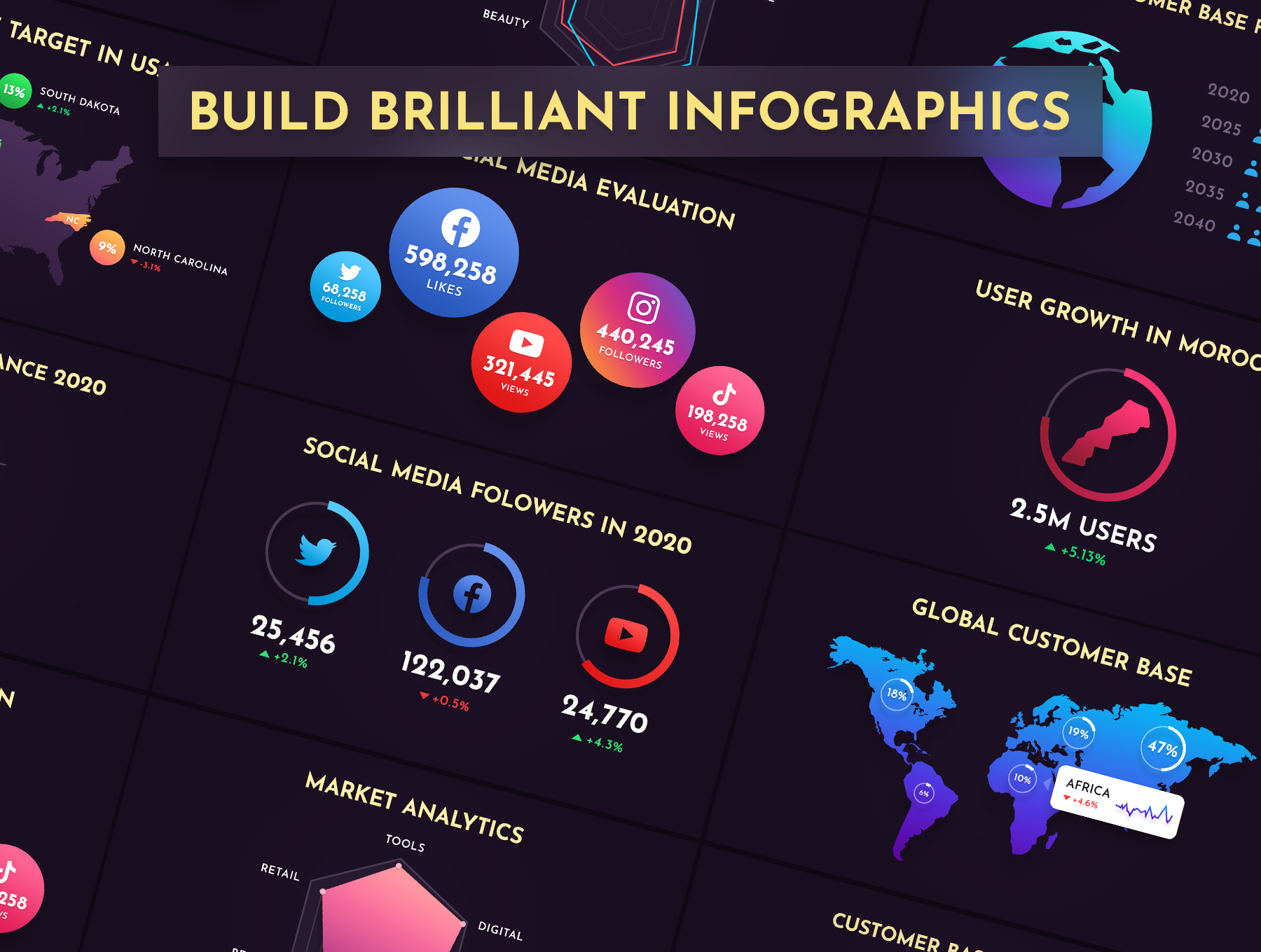 Colorful Infographics Vol.2