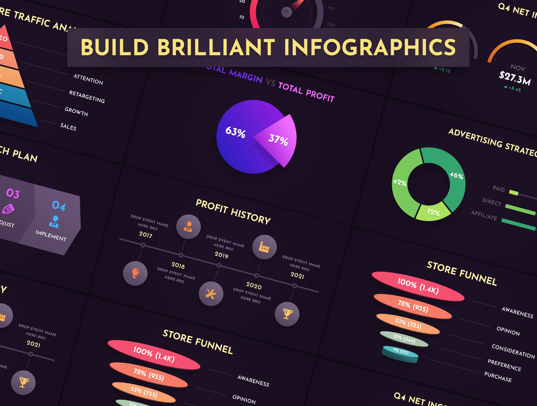 Colorful Infographics Vol.3