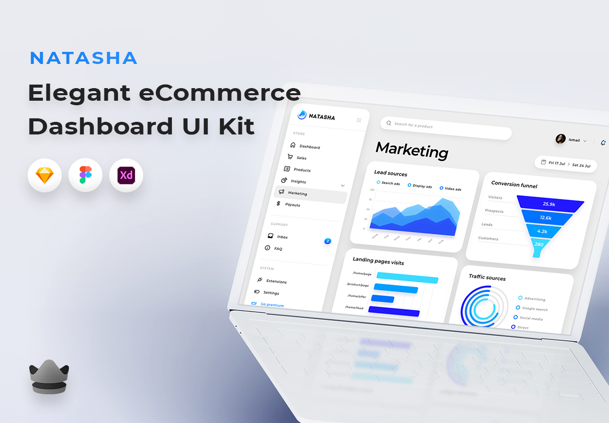 Natsha Web UI Kit