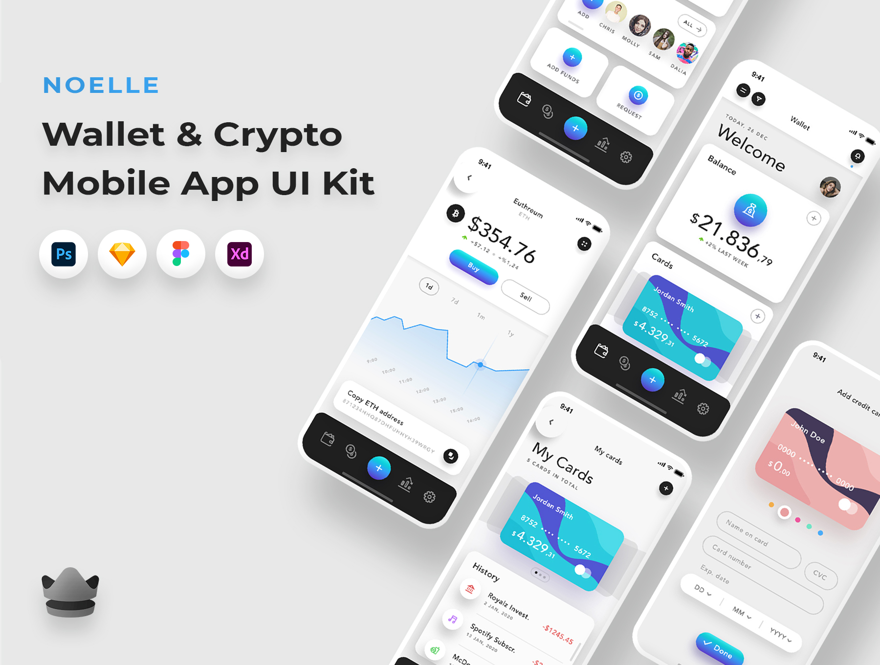 Noelle Mobile UI Kit