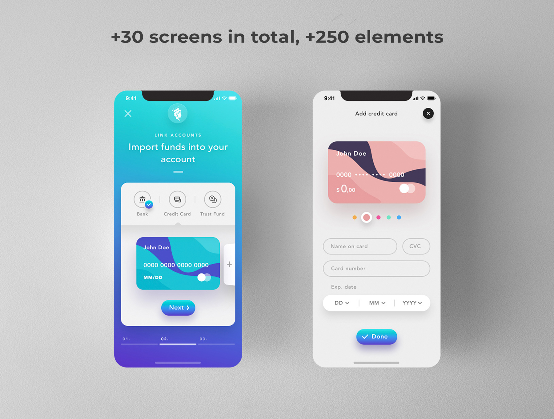 Noelle Mobile UI Kit