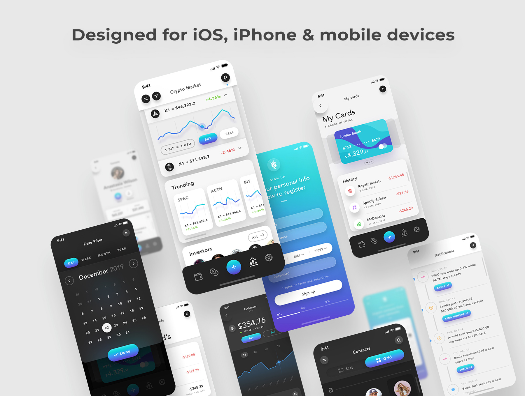 Noelle Mobile UI Kit