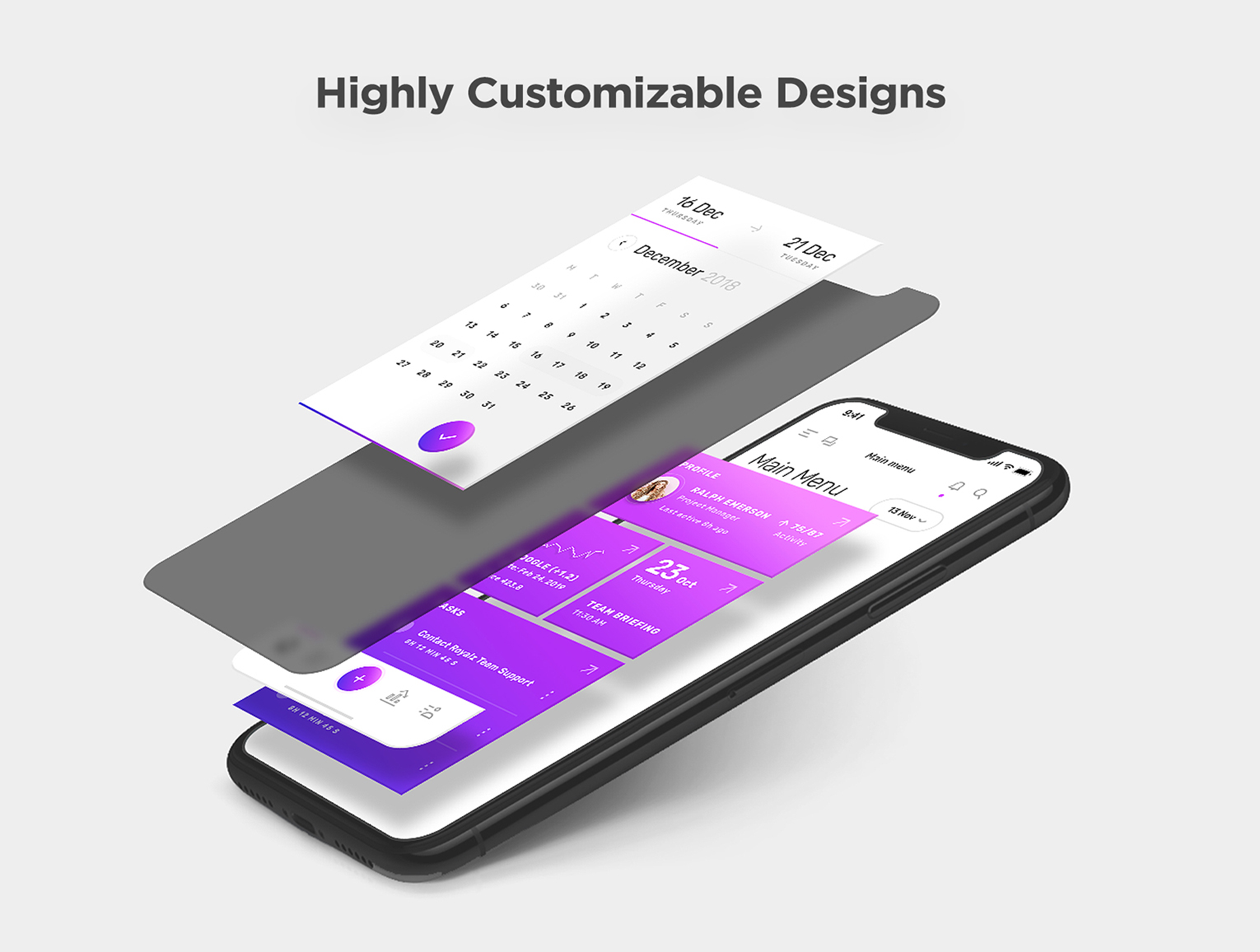 Vesper Mobile UI Kit