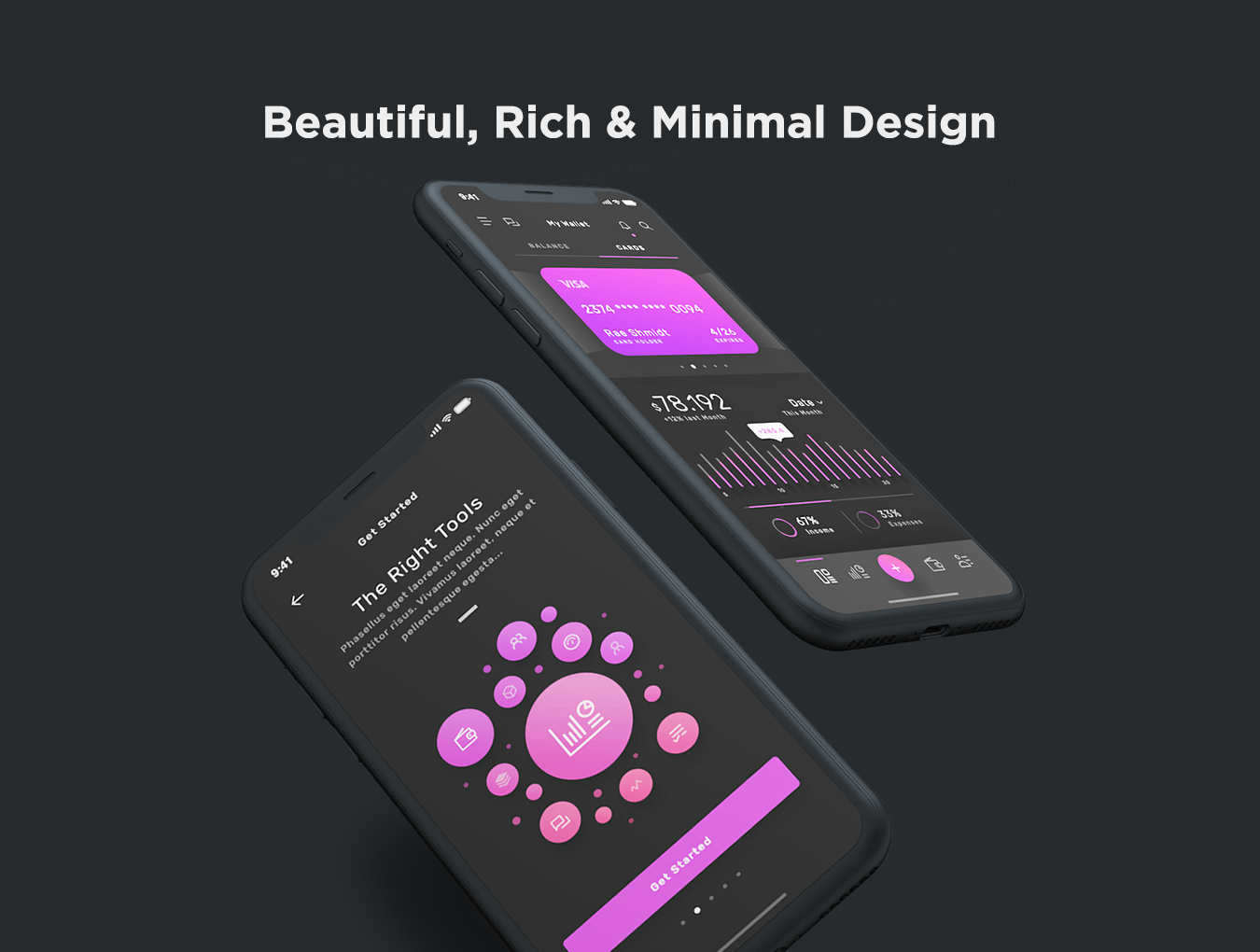 Violett Mobile UI Kit