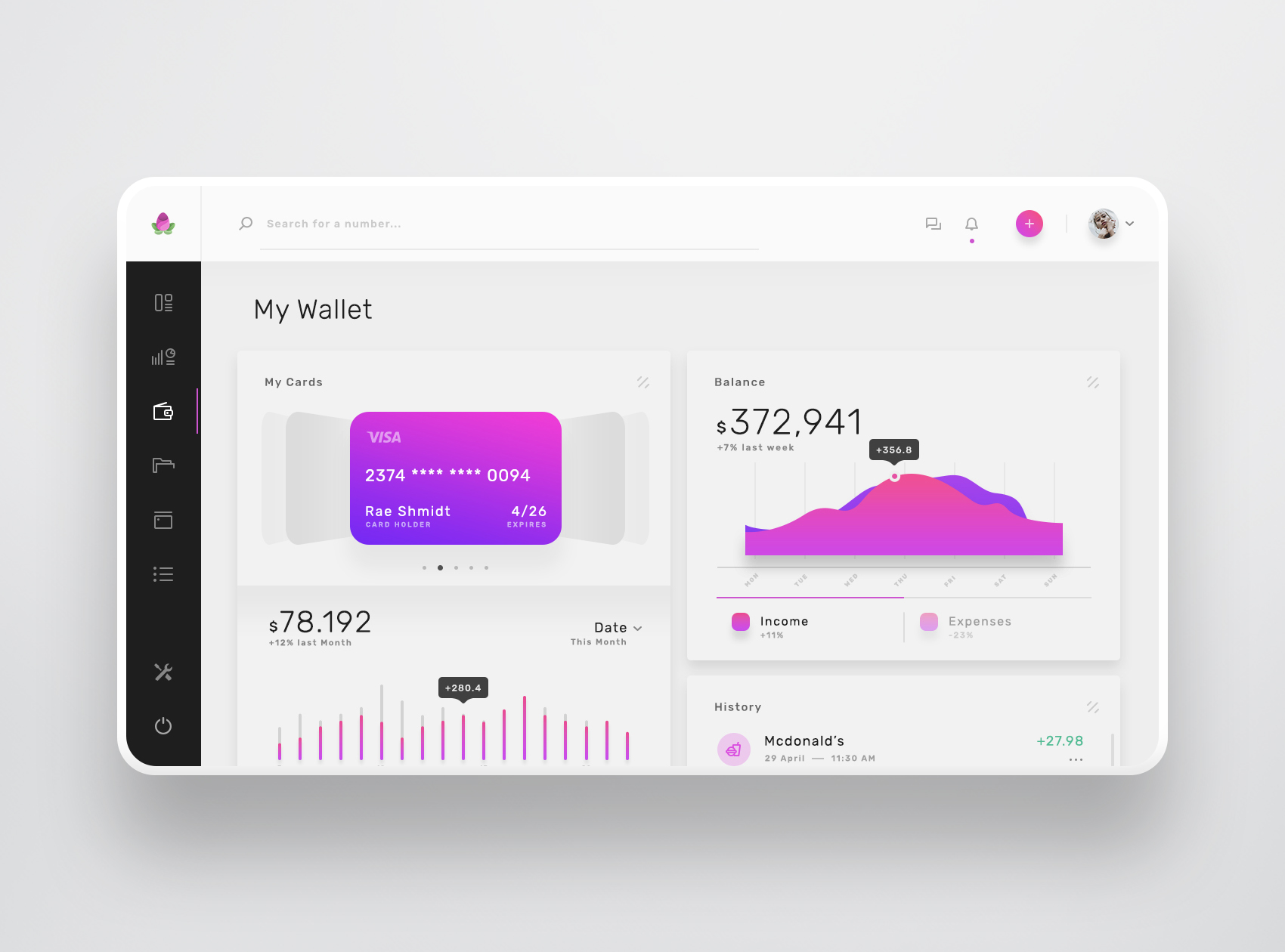 Violett Mobile UI Kit