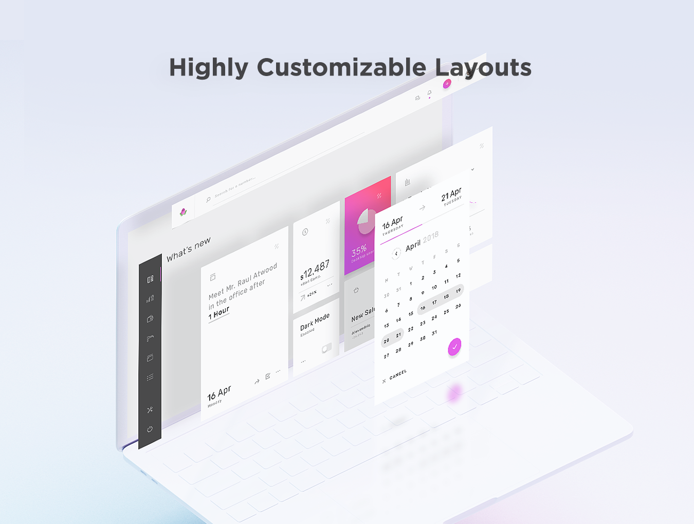 Violett Mobile UI Kit